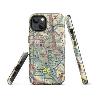 Sutton on Rogue Airport (0OR8) VFR Sectional  Tough iPhone Case