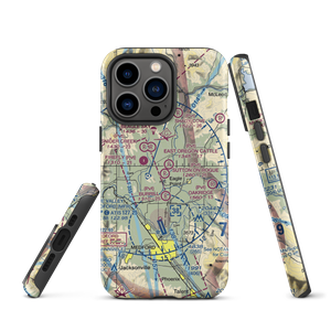 Sutton on Rogue Airport (0OR8) VFR Sectional  Tough iPhone Case