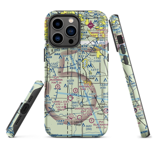 Sutton's Field (0II8) VFR Sectional  Tough iPhone Case