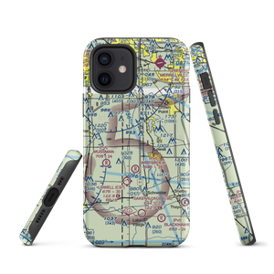 Sutton's Field (0II8) VFR Sectional  Tough iPhone Case