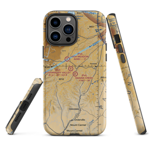 Swains Creek Airport (UT00) VFR Sectional  Tough iPhone Case