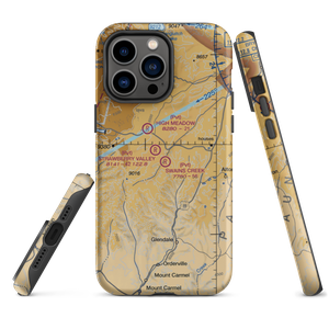 Swains Creek Airport (UT00) VFR Sectional  Tough iPhone Case