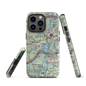 Swan Creek Airport (78A) VFR Sectional  Tough iPhone Case