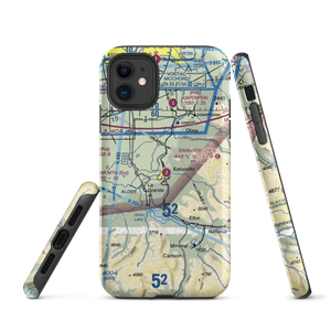 Swanson Airport (2W3) VFR Sectional  Tough iPhone Case