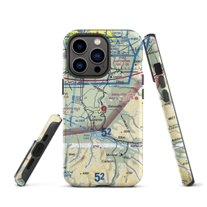 Swanson Airport (2W3) VFR Sectional  Tough iPhone Case