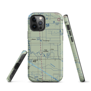 Swanson Private Airport (MY17) VFR Sectional  Tough iPhone Case