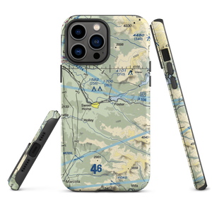 Sweet Home Airport (2OR7) VFR Sectional  Tough iPhone Case