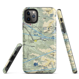 Sweet Home Airport (2OR7) VFR Sectional  Tough iPhone Case