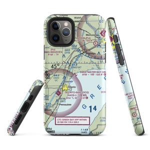 Sweetwater Bay Seaplane Base (30W) VFR Sectional  Tough iPhone Case