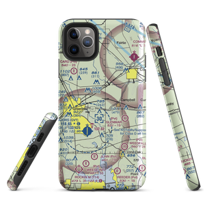 Sword's Landing Airport (77TA) VFR Sectional  Tough iPhone Case