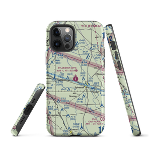 Sylvester Airport (SYV) VFR Sectional  Tough iPhone Case