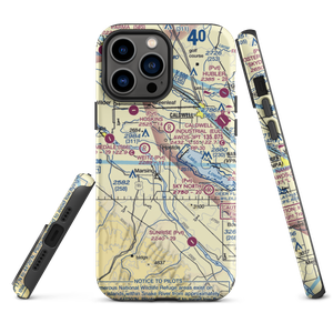 Symms Airport (08ID) VFR Sectional  Tough iPhone Case