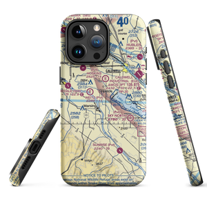 Symms Airport (08ID) VFR Sectional  Tough iPhone Case