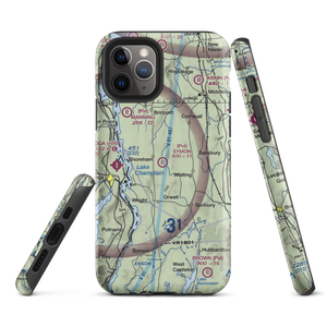 Symon Airport (66VT) VFR Sectional  Tough iPhone Case