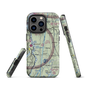 Symon Airport (66VT) VFR Sectional  Tough iPhone Case