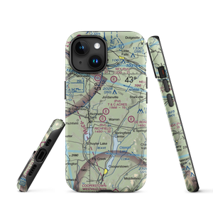 T & C Acres Airport (12NY) VFR Sectional  Tough iPhone Case