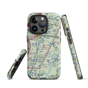 T & T Airport (IN15) VFR Sectional  Tough iPhone Case