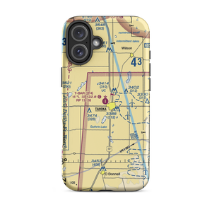 T Bar Airport (2F4) VFR Sectional  Tough iPhone Case