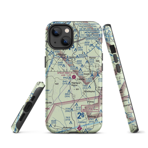 T W Spear Memorial Airport (4AL9) VFR Sectional  Tough iPhone Case