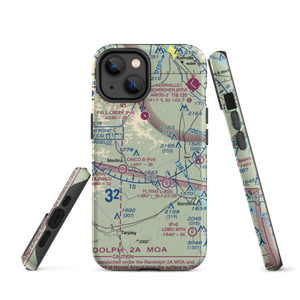 T-4 Ranch Airport (XS13) VFR Sectional  Tough iPhone Case