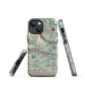 T-4 Ranch Airport (XS13) VFR Sectional  Tough iPhone Case