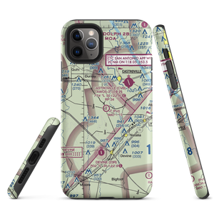 T-Ranch Airport (XS86) VFR Sectional  Tough iPhone Case