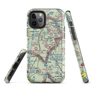 T-Top Airfield (TN14) VFR Sectional  Tough iPhone Case