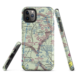 T-Top Airfield (TN14) VFR Sectional  Tough iPhone Case