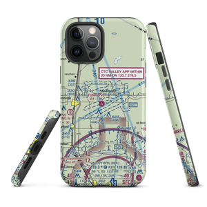 T.R. Funk Inc Airport (92XS) VFR Sectional  Tough iPhone Case