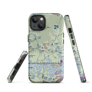 Taber Field (26MO) VFR Sectional  Tough iPhone Case