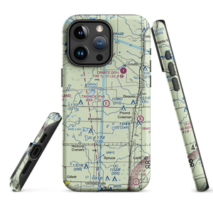 Tachick Field (WS29) VFR Sectional  Tough iPhone Case