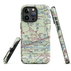 Tackaberry Airport (07D) VFR Sectional  Tough iPhone Case