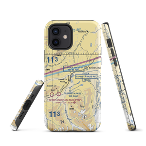 Tahneta Pass Airport (HNE) VFR Sectional  Tough iPhone Case