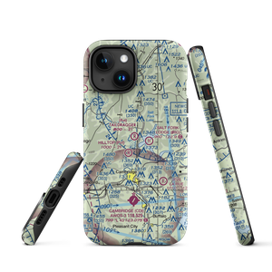 Taildragger Airport (OA00) VFR Sectional  Tough iPhone Case