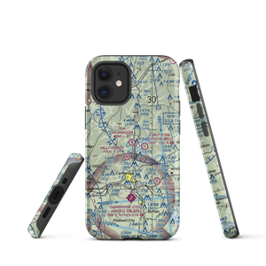 Taildragger Airport (OA00) VFR Sectional  Tough iPhone Case