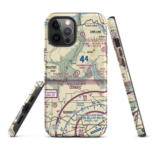 Tailskid Ranch Airport (39WA) VFR Sectional  Tough iPhone Case