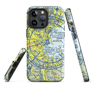 Tailwind Boston Seaplane Base (MA17) VFR Sectional  Tough iPhone Case