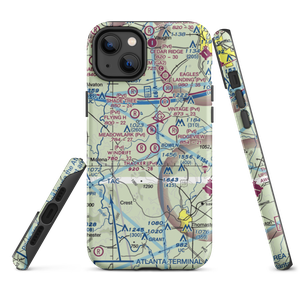 Takle Field (GA74) VFR Sectional  Tough iPhone Case