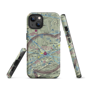 Tall Pines Airfield (6PA8) VFR Sectional  Tough iPhone Case