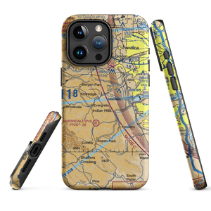 Tall Timber Airport (CD28) VFR Sectional  Tough iPhone Case