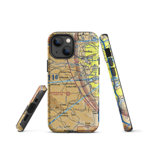 Tall Timber Airport (CD28) VFR Sectional  Tough iPhone Case