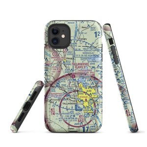 Tallahassee Commercial Airport (68J) VFR Sectional  Tough iPhone Case