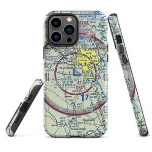 Tallahassee Regional Airport (TLH) VFR Sectional  Tough iPhone Case