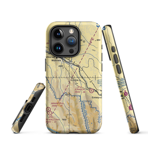 Tamarack Springs Ranch Airport (83OR) VFR Sectional  Tough iPhone Case