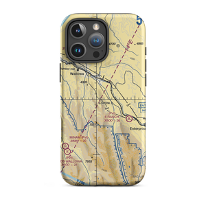 Tamarack Springs Ranch Airport (83OR) VFR Sectional  Tough iPhone Case