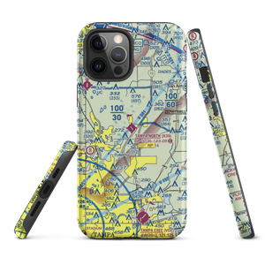Tampa North Aero Park Airport (X39) VFR Sectional  Tough iPhone Case