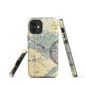 Tanacross Airport (TSG) VFR Sectional  Tough iPhone Case