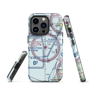 Tangier Island Airport (TGI) VFR Sectional  Tough iPhone Case