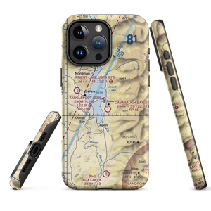 Tanglefoot Seaplane Base (D28) VFR Sectional  Tough iPhone Case