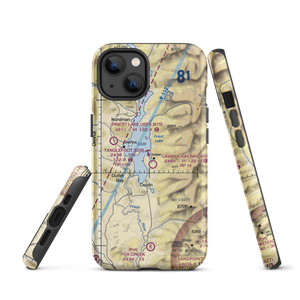Tanglefoot Seaplane Base (D28) VFR Sectional  Tough iPhone Case
